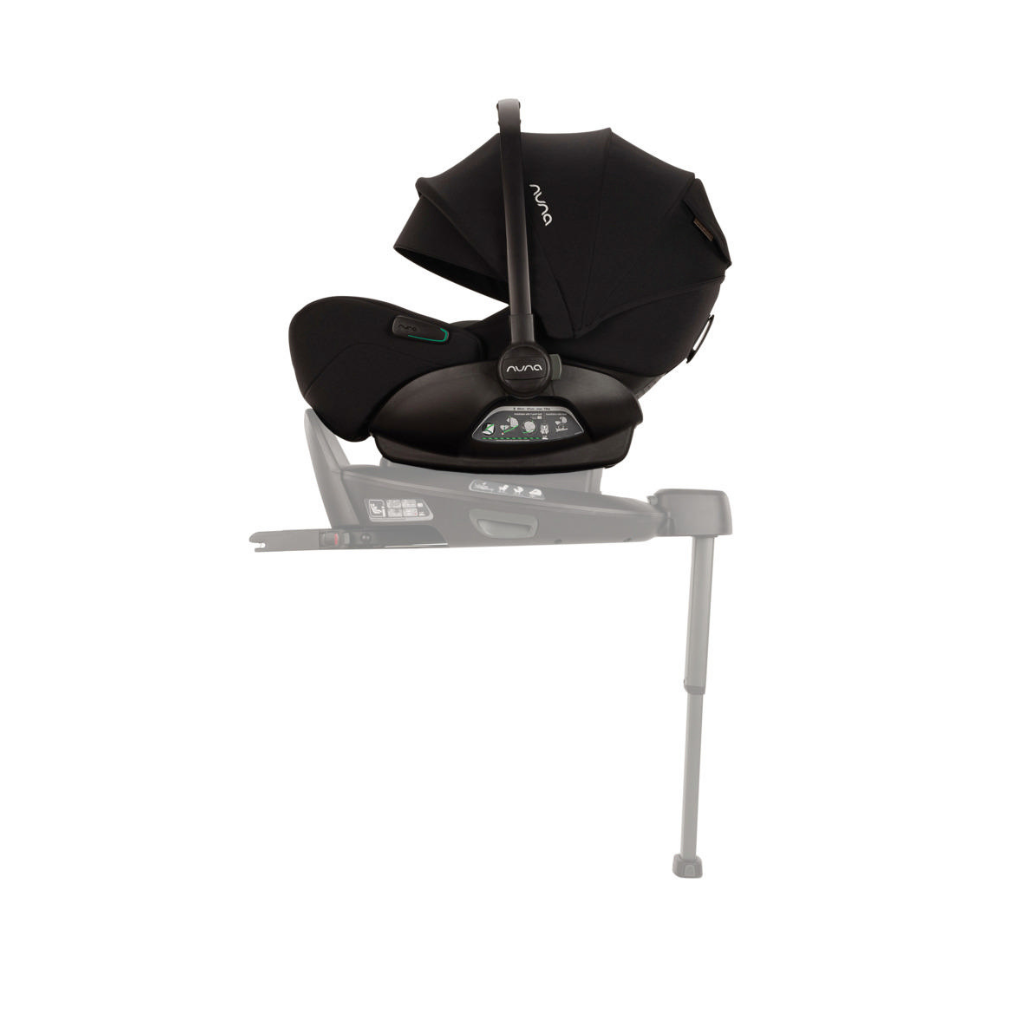 Nuna Draagbare autostoel ARRA™ Flex Groep 0+ Caviar leer Chocolate