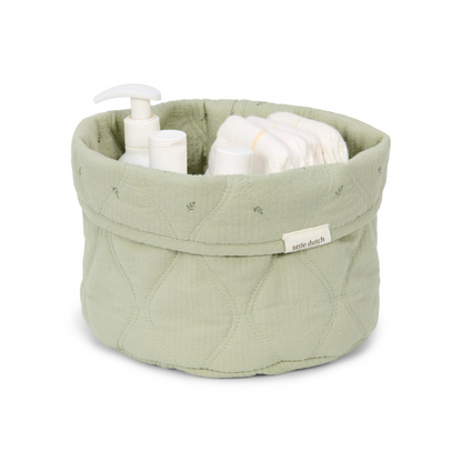 Little Dutch Panier de rangement petit Pure Sage