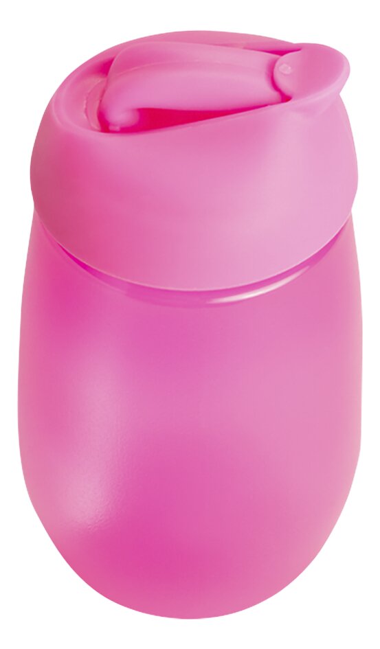Munchkin Oefenbeker met rietje Simple Clean Cup 296 ml roze