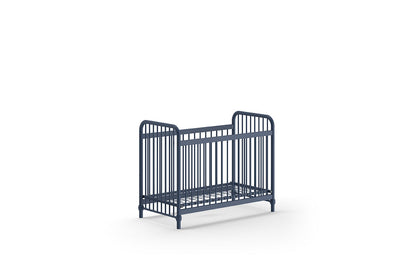 Jaxx Lit de bébé L 120 x Lg 60 cm Bronxx Blue Denim