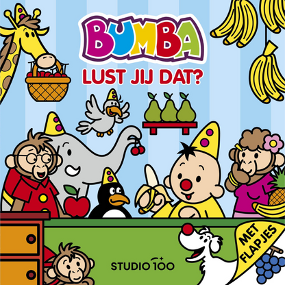 Bumba Livre en carton avec volets - Tu aimes ça? Bumba NL