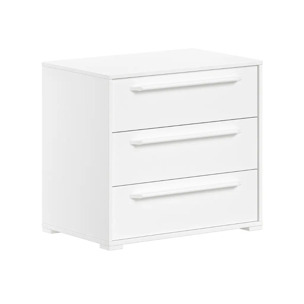 JAXX Commode Sam 3 tiroirs pour lit mi-hauteur White