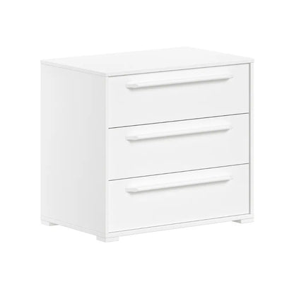 JAXX Commode Sam 3 tiroirs pour lit mi-hauteur White