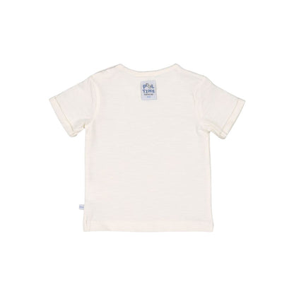 Feetje T-shirt Pool Time m 68 Offwhite Jongens