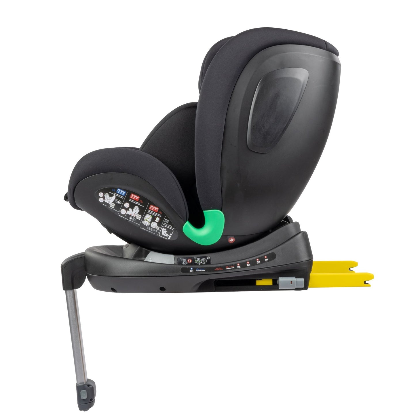 bebeconfort Siège-auto Evolvefix+ i-Size Groupe 1/2/3 Black