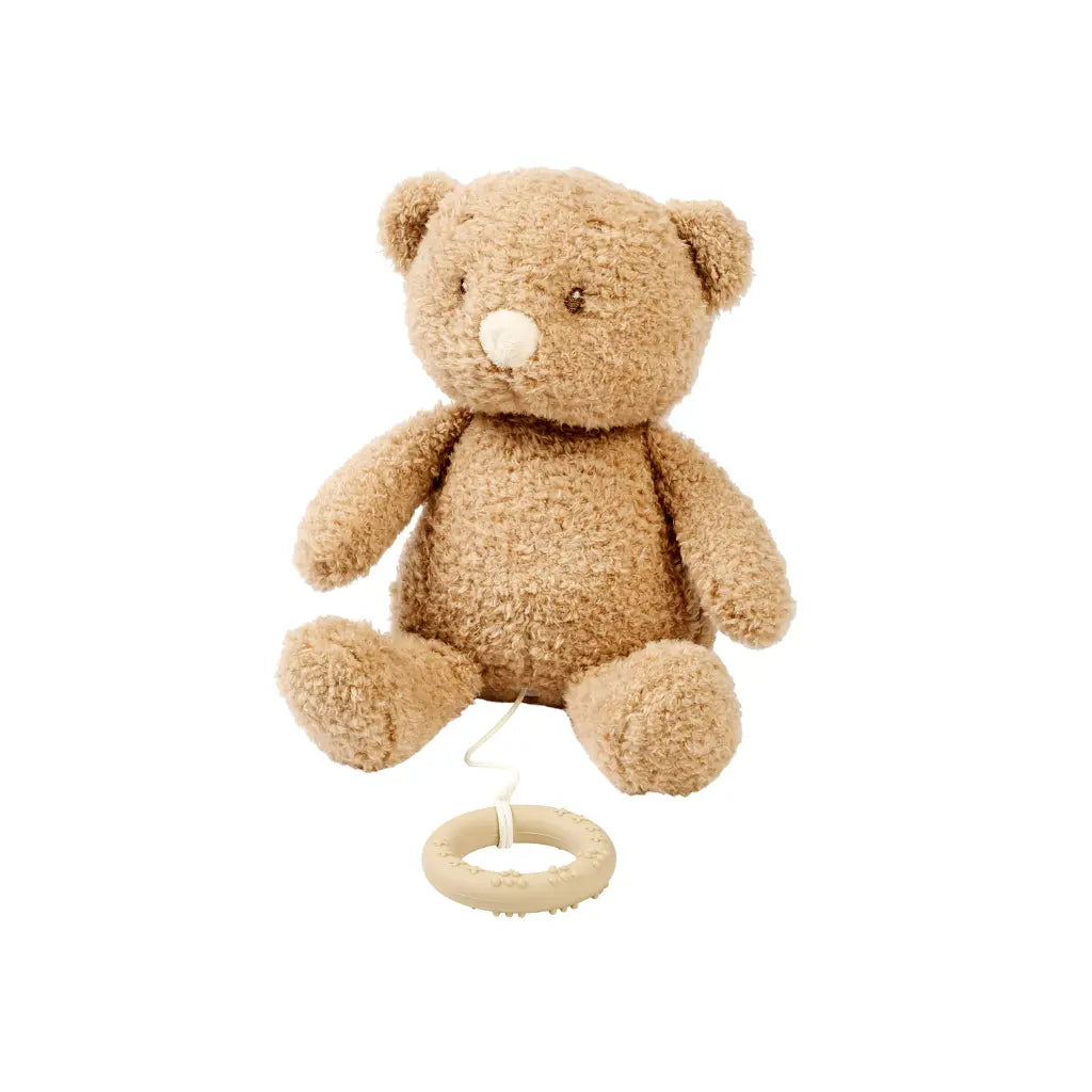 Nattou Boîte à musique à tirer Ourson