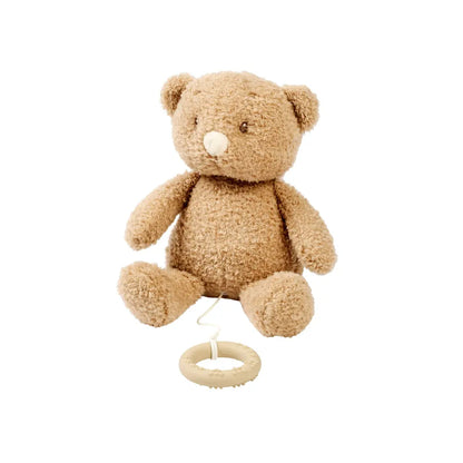 Nattou Boîte à musique à tirer Ourson