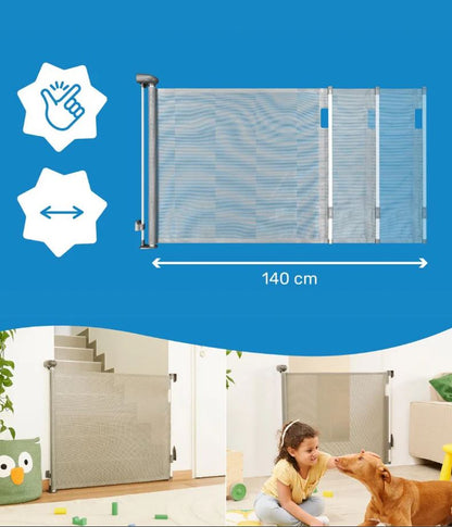 Badabulle Barrière retractable Safe & Roll