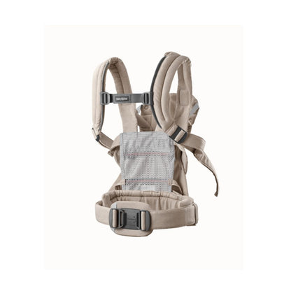 BabyBjörn Porte-bébé Harmony en tissu mélangé tissé Beige clair