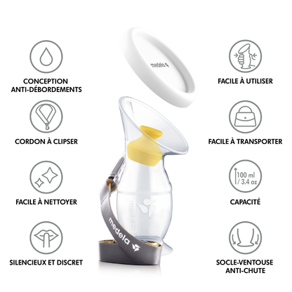 Medela Recueil-lait Silicone 100 ml
