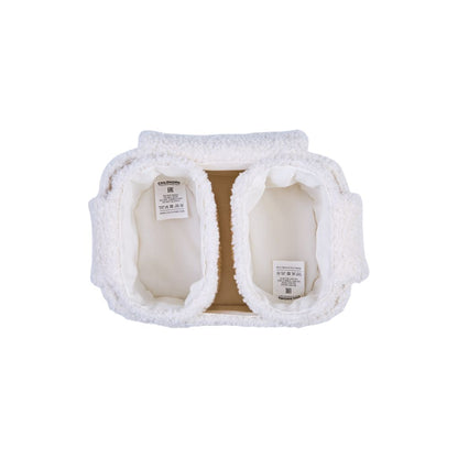 Childhome Panier de rangement Teddy Off White - 3 pièces