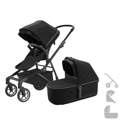 Thule Poussette 3 en 1 Sleek Midnight Black