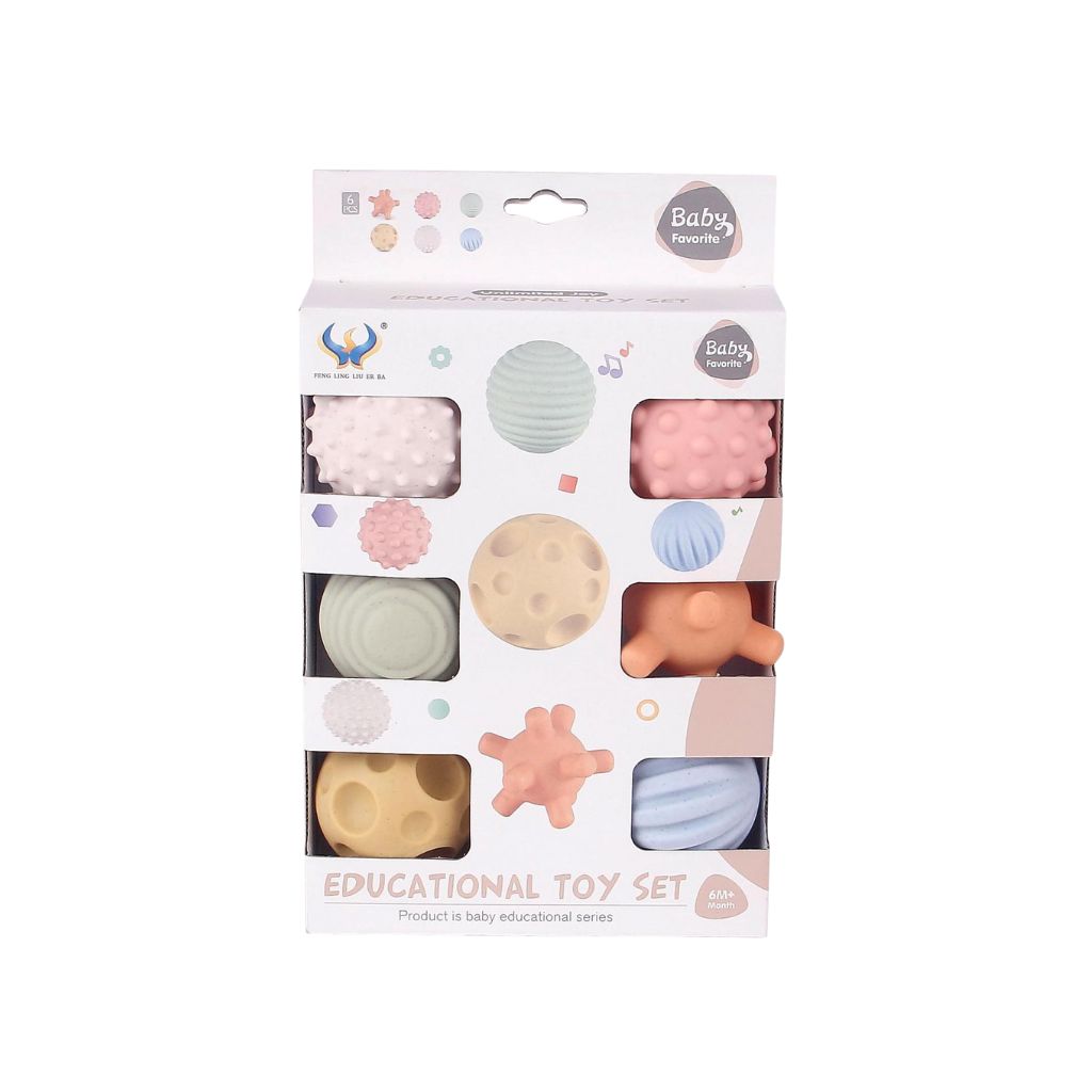 Baby's favorite Balles sensorielles - 6 pièces