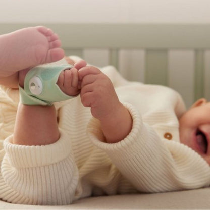 Owlet Dream Sock + Babyphone avec caméra Cam 2 Bedtime Blue