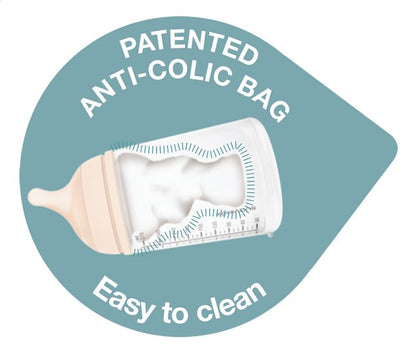 Suavinex Zuigfles Zerø.Zerø Variabele flow 180 ml