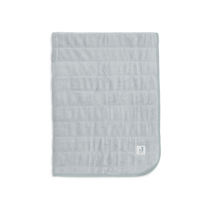 Jollein Couverture pour berceau Velvet Rib Sea Green 75 x 100 cm