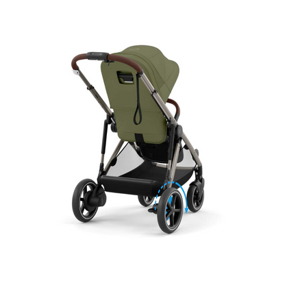 Cybex Poussette eGazelle Taupe Moss Green