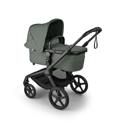 Bugaboo Poussette Fox 5 Renew avec nacelle Black / Forest Green
