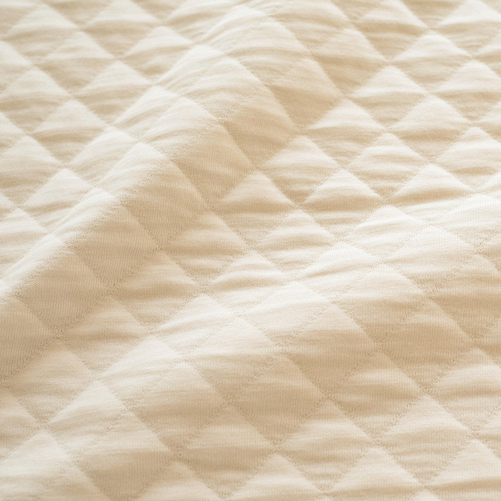 Bemini Slaapzak middenseizoen Magic Bag Pady Quilted Jersey 60 cm Crème