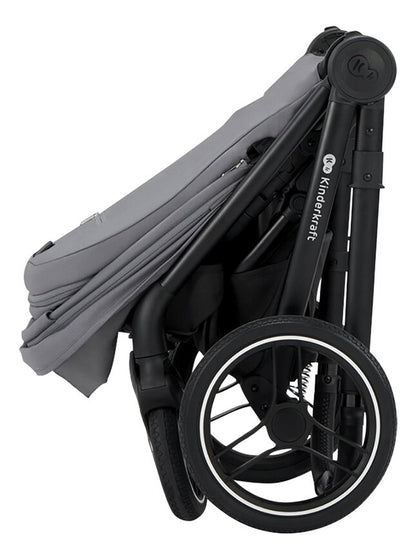 Kinderkraft Poussette 3 en 1 Nea Platinum Grey