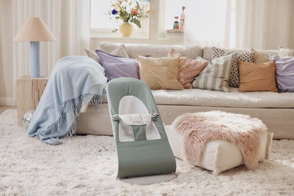 BabyBjörn Relax Balance Soft Sage/Jersey lichtgrijs