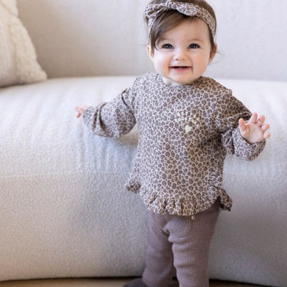 Feetje Sweater Better Together Taupe melange