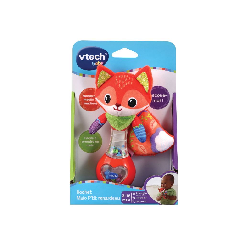 VTech Rammelaar Baby Dierenvriendje - Vos