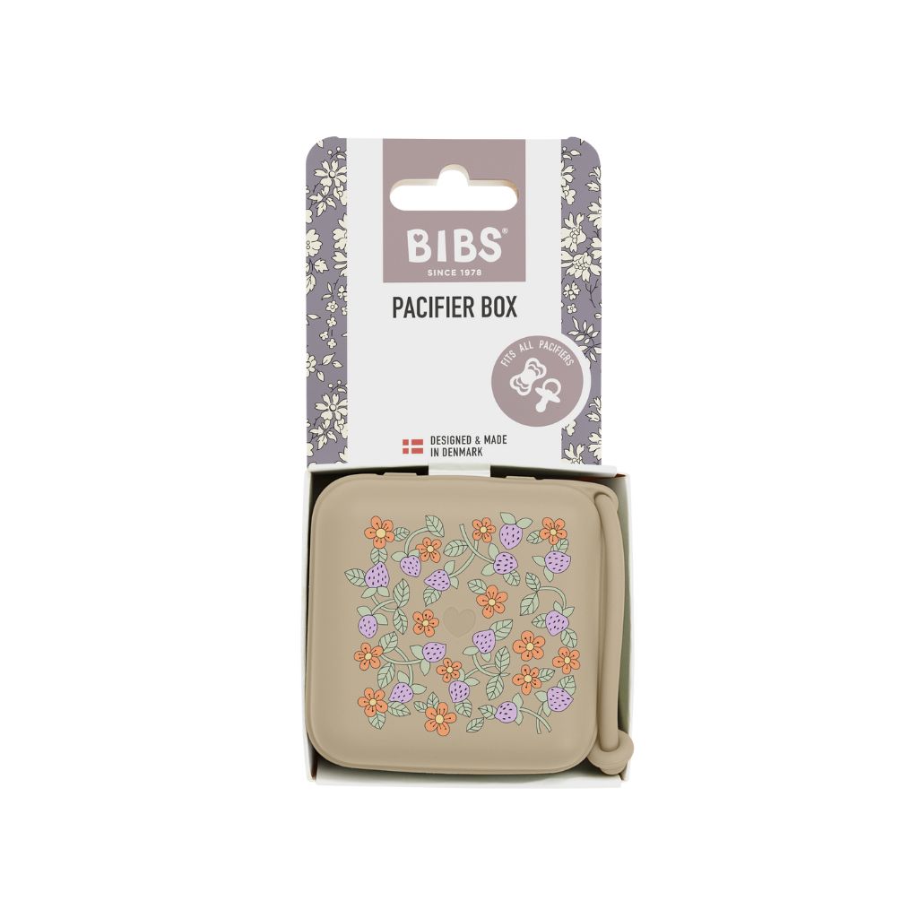 Bibs Boîte de rangement pour sucette Liberty Garden Strawberry
