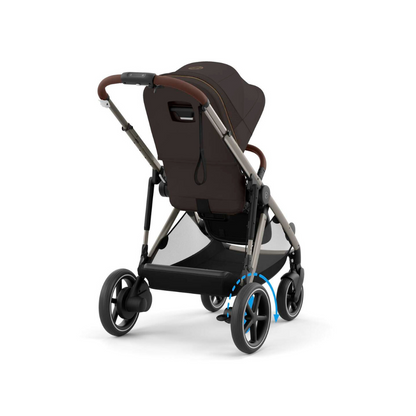 Cybex Poussette eGazelle Taupe Chocolate Brown