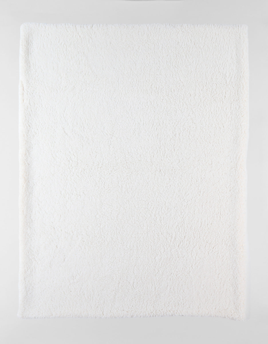 Noukie's Couverture Tricot & Teddy tender beige Lg 75 x L 100 cm