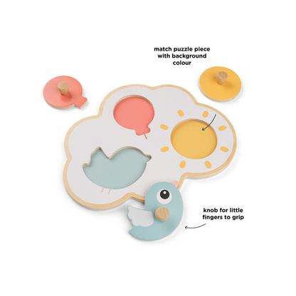 Done by Deer First puzzle Happy Clouds