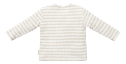 Little Dutch T-shirt à manches longues Baby Bunny Stripe Sand