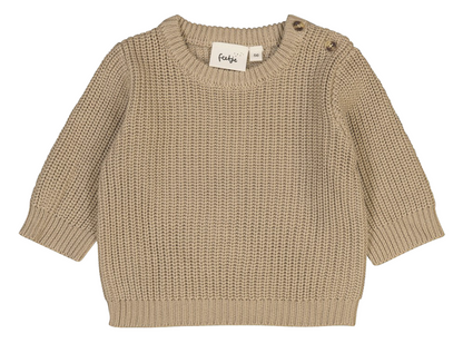 Pull Feetje La magie est en toi taupe