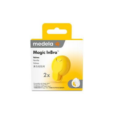 Medela Kleppen Magic InBra geel - 2 stuks
