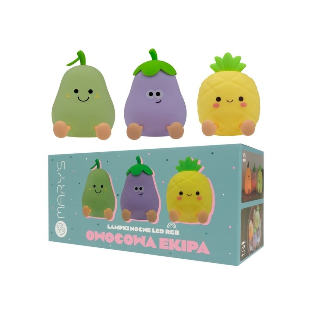 MARY'S Nachtlampje Fruit Team Led