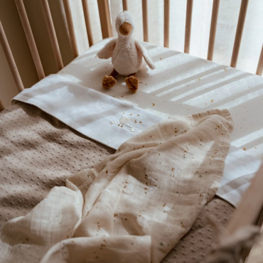 Little Dutch Drap-housse pour lit Moon & Stars blanc