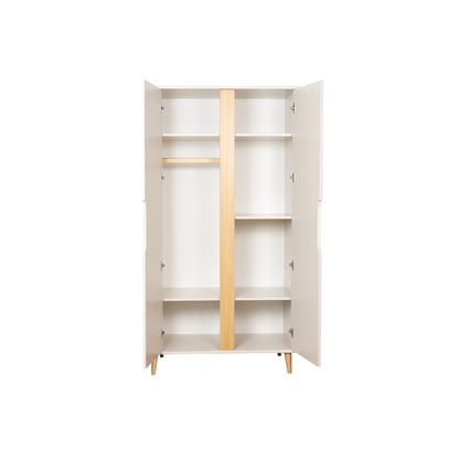 Pericles 3-delige babykamer (bed 120 x 60 + commode met verlengstuk + kast 2 deuren) Nomad dune beige