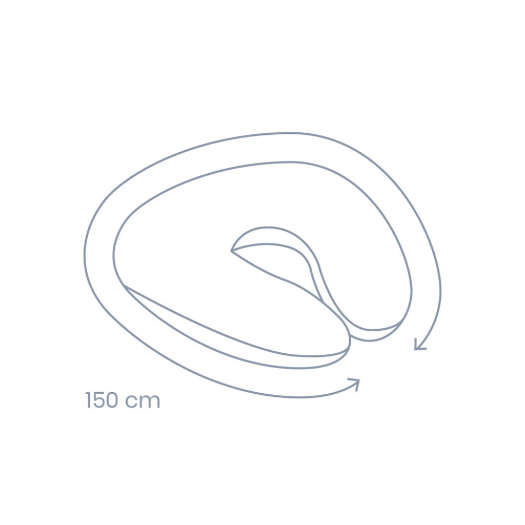 Doomoo Coussin d’allaitement Softy Chine Sand