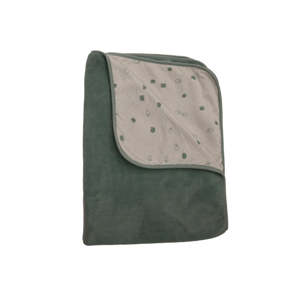 Dreambee Deken voor bed Oscar Kikker groen B 100 x L 150 cm