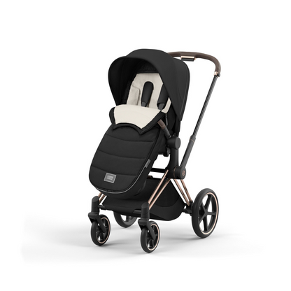Cybex Voetenzak Platinum Sepia Black