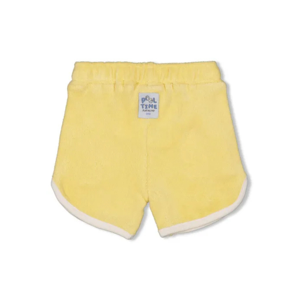 Feetje Short badstof Pool Time m 62 Lemon Jongens