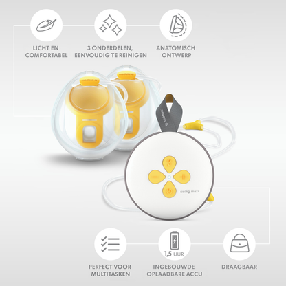 Medela Tire-lait électrique double pompage Swing Maxi Hands-Free