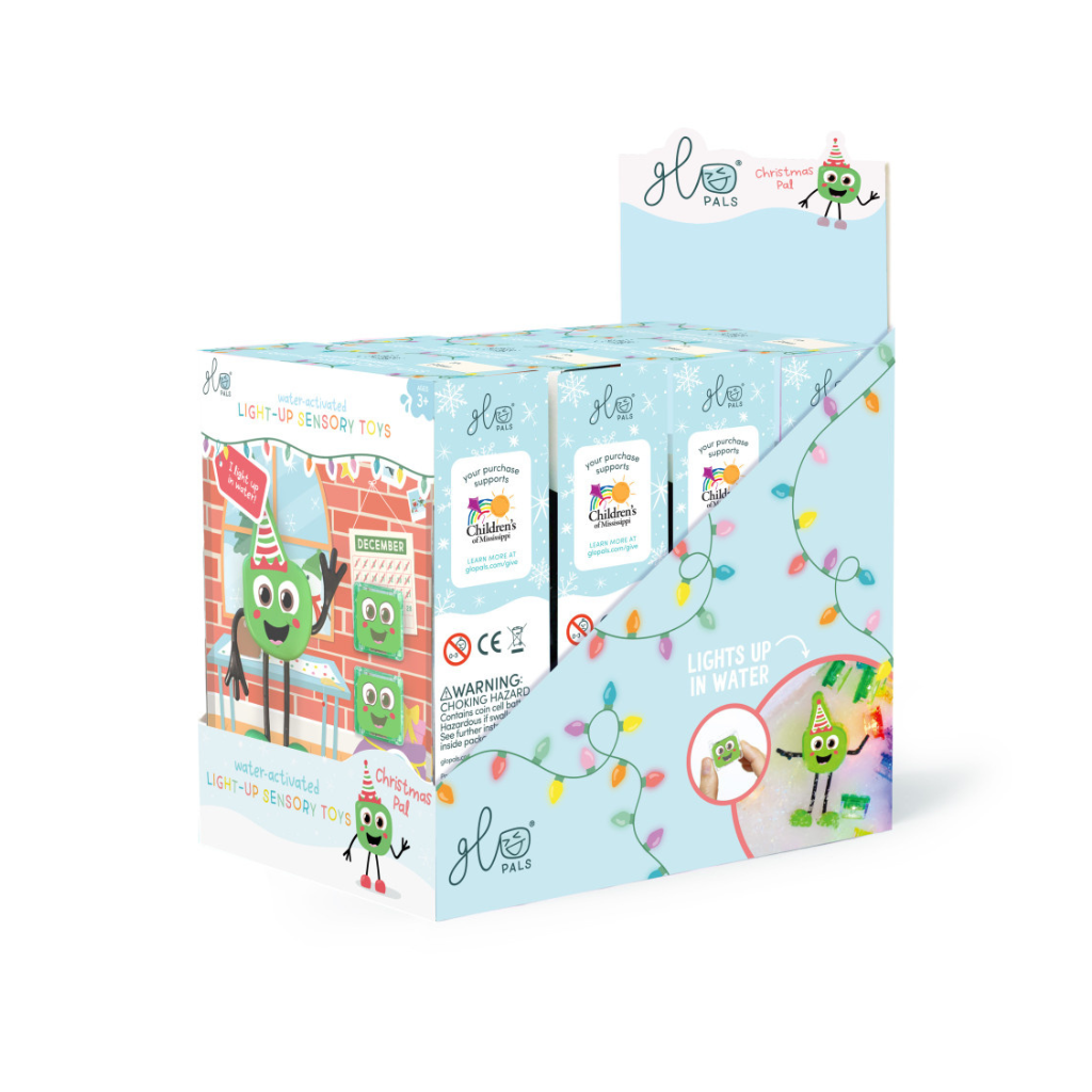 Glo Pals Jouets de bain Light up personnages de Noël 