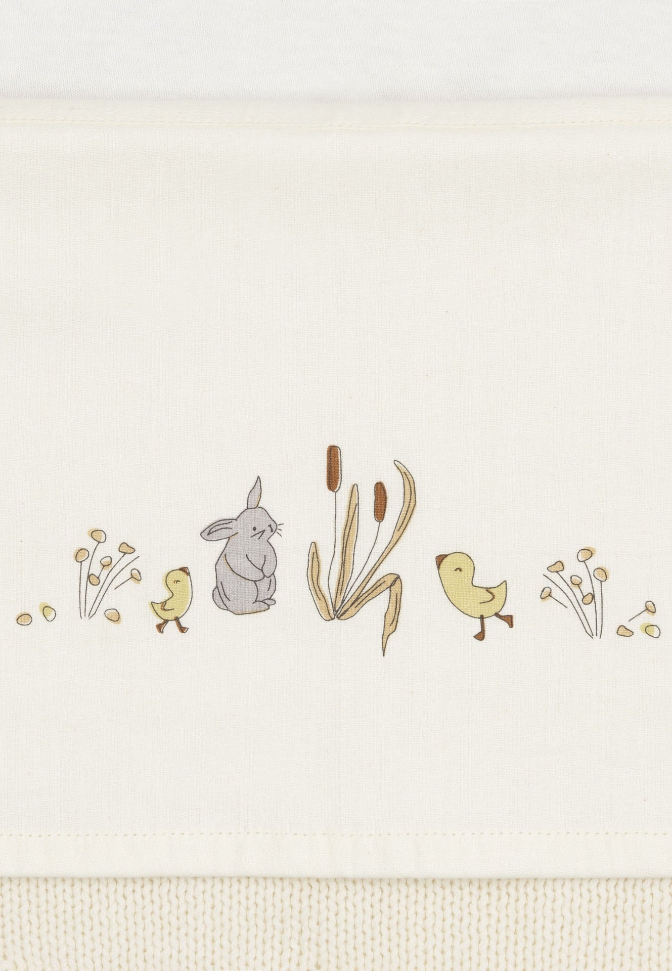 Jollein Drap pour berceau ou parc Riverside Multi coton Lg 100 x L 75 cm