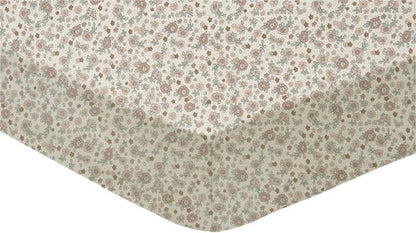 Jollein Drap-housse pour berceau Retro Flowers Lg 50 x L 90 cm