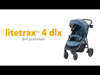 Joie Poussette 2-en-1 Litetrax 4 DLX Grey Flannel