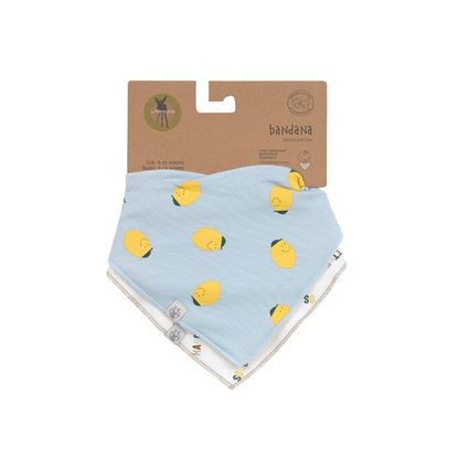 Lässig Bandana slab Happy Fruits Lemon - 2 stuks