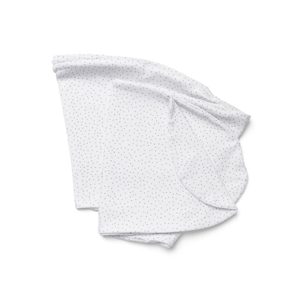 doomoo Housse pour coussin d'allaitement Buddy Silver Dots