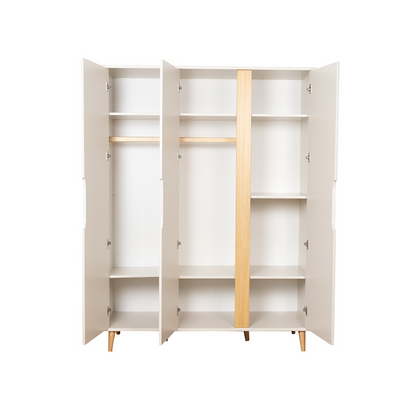 Pericles 3-delige babykamer (bed 120 x 60 + commode met verlengstuk + kast 3 deuren) Nomad dune beige