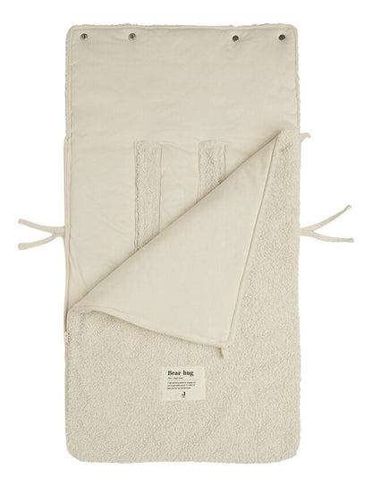 Jollein Chancelière pour siège-auto portable Boucle Crème